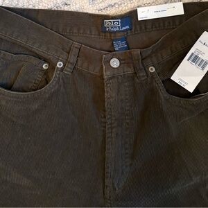 Polo by Ralph Lauren Men's Olive Corduroy Pants